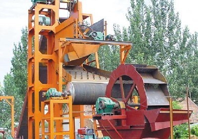 chain bucket iron sand dredger