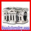 Cheap Silver european The White House Charm Beads