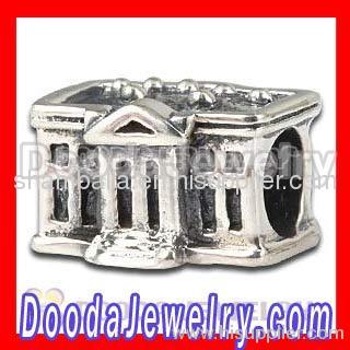 Silver european The White House Charm