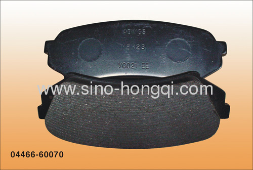 Brake pad 04466-60070 for Toyota