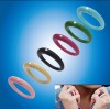 HOT SALE Diamond Engagement Silicone Rings with RoHS 2012