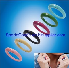 HOT SALE Diamond Engagement Silicone Rings with RoHS 2012