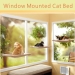 Window Mounted Cat Bed