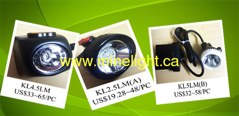 3 models of LED mine light introduced to you!