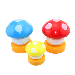 LED colorful mushroom touch night light