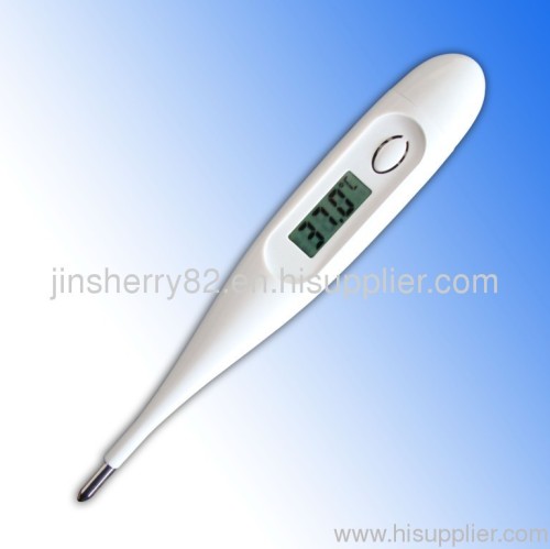 Digital thermometer tip hard