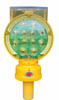 obstruction led traffic warning light solar