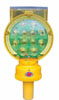 obstruction led traffic warning light solar