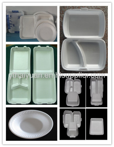 disposable plastic food container making machine