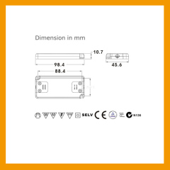 DC24V 6W Super Slim LED driver