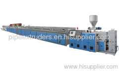 PP Wood Plastic Profile Production Line