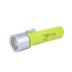 LED Plastic Flashlight of diving light