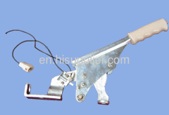 Agricultural machinery hand brake