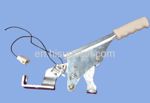 Agricultural machinery hand brakes