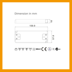 30W DC24V super slim LED driver