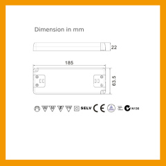 50W DC24V super slim LED driver