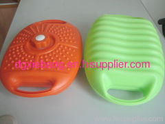 2.8L Blow Molding HDPE Oval Plastic Hot Water Bottles for Japan