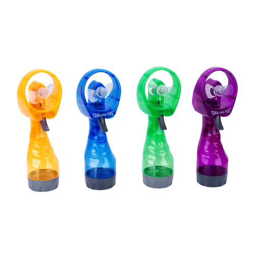 hand-held water spray fans