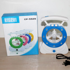 LED rechargeable mini fan