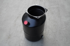 138mm horizontal and black painted hydraulic oil box