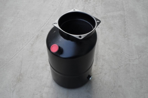 138mm horizontal and black painted hydraulic oil box