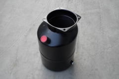 158mm horizontal and black painted hydraulic oil box