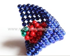 color neodymium magnetic ball