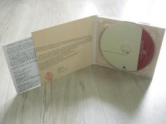 Single CD Replication with Custom Booklet, Manual, Printing, in Clear CD Tray Packaging