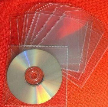 transparent PP CD sleeves bags