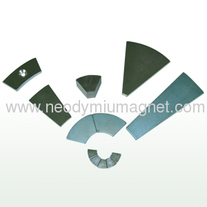 Segment and Arc magnets with zinc coating