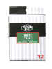 12-sheet dustless white chalk