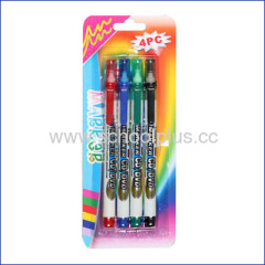 4pcs smooth writing CD Mark pen with different color