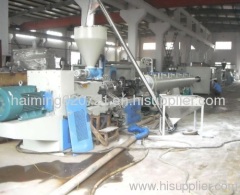 plastic pipe production line