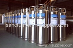 Cryogenic liquefied gas cylinder Stainless steel cylinder