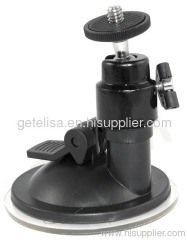 Camera suction mount on car