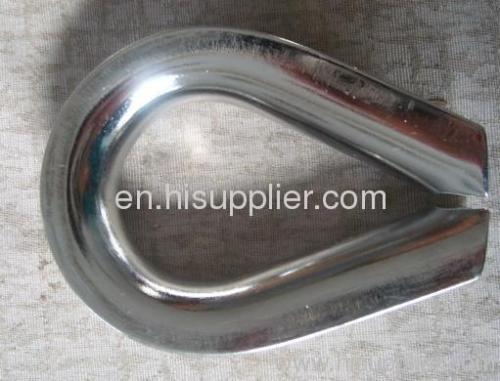 heavy duty wire rope thimble