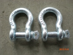 galvanized drop forged shackle