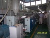 PC hollow grid plate extrusion line