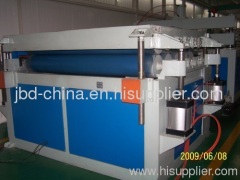 PC hollow grid plate production line