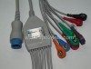 Mindray T5T8 10-lead EKG trunk cable and leadwires