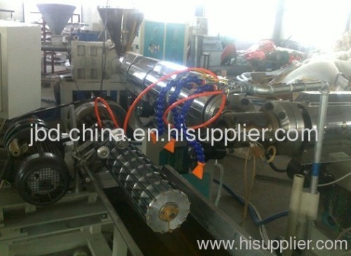 PVC plasticized -tendon spiral pipe extrusion line