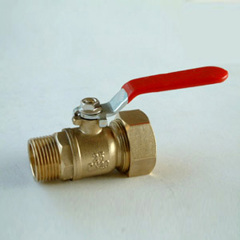 1" male and female general brass ball valves