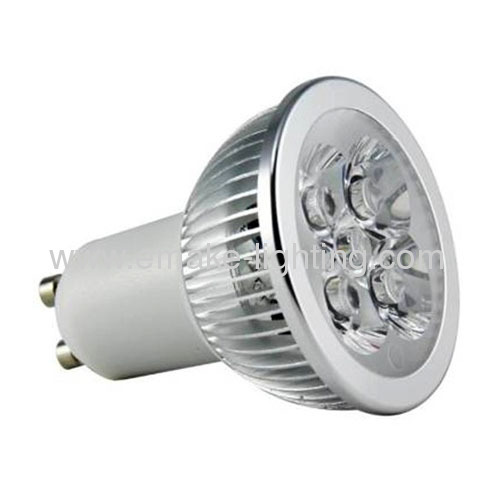 Gu10 led spot lamp epistar aluminium alloy
