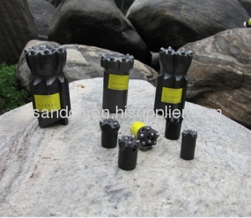 button bit;rock drilling tools;SANDCO