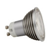 Spiral surface GU10 3*1W led spot ligut