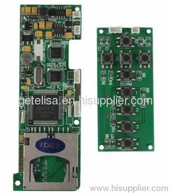 2ch dvr storage module/2ch dvr board/2ch video capture card