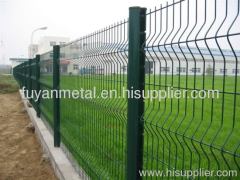 Triangular Bent Wire Mesh Fence