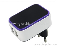 Dual mini usb charger for iphone and iPad