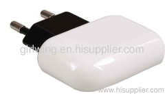 white usb charger