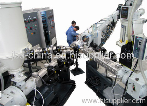 PPR three layer pipe extrusion line